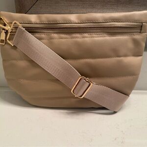 Warm Taupe Crossbody | House of Colour Autumn | Soft Neutral Bag